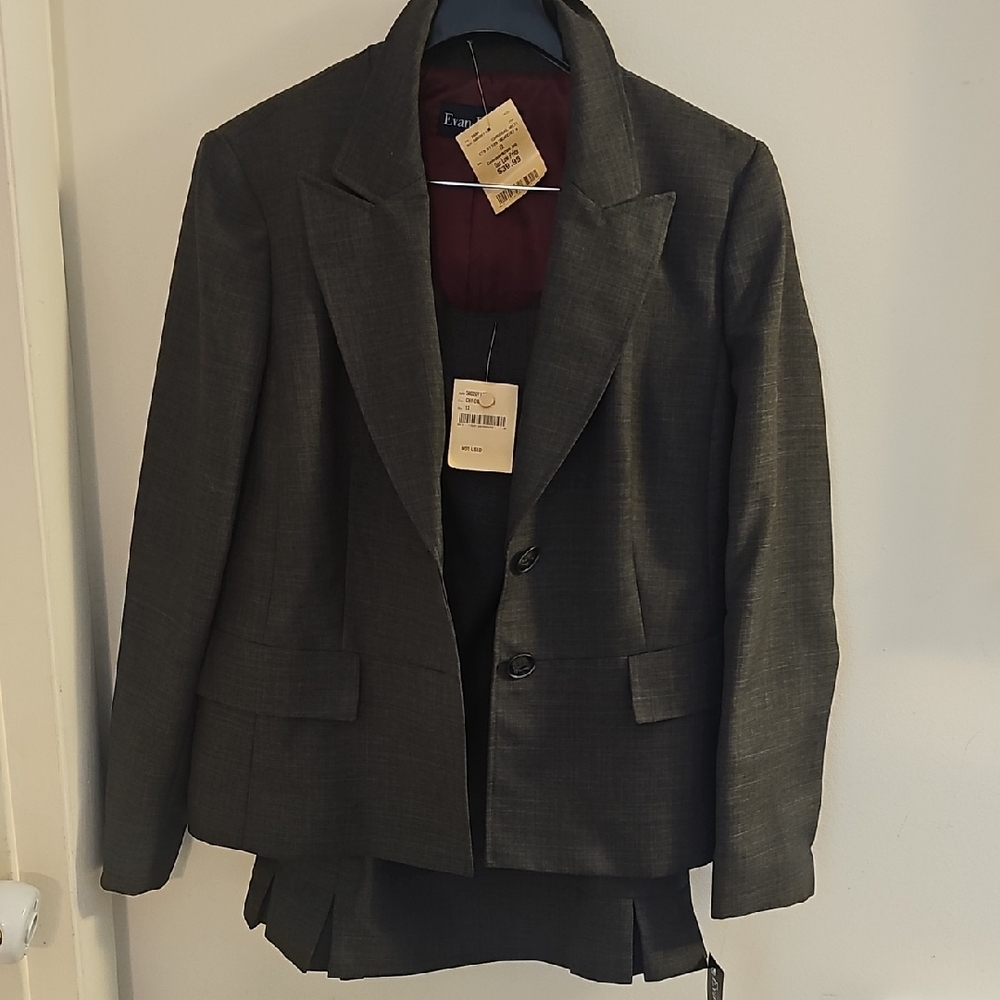 Evan Picone Skirt And Jacket Size 12